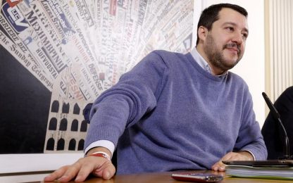 Mafia Capitale, Salvini: la Lega non è sfiorata