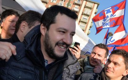 Salvini: "Vorrei confrontarmi con Renzi in diretta su Sky"