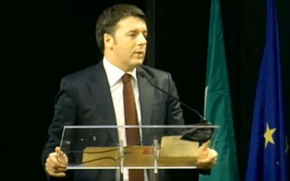 Colle, Renzi: il nostro candidato è Sergio Mattarella