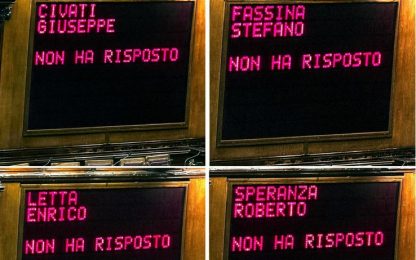 Italicum, governo incassa prima fiducia. 38 dem non votano