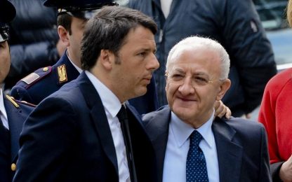 Caso De Luca, Renzi: intendiamo procedere con la sospensione