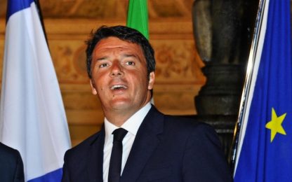 Renzi: "Diritto d’asilo diventi europeo. Le unioni civili si faranno"