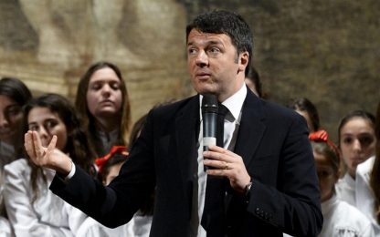 Renzi: “L’Italia si fa sentire, non si fa telecomandare dall’Ue”