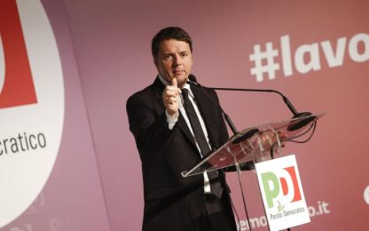 Unioni civili, Renzi all'assemblea Pd: "Pronto a mettere la fiducia"