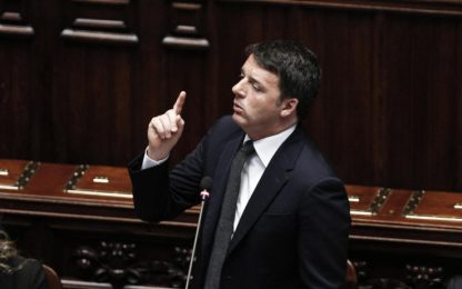 Riforme, Renzi alla Camera: "Basta vincere, mi gioco tutto"