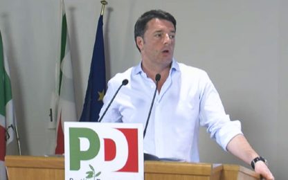 Renzi: "Se sbloccare opere è un reato, io lo sto commettendo"