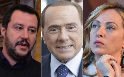 Referendum: vertice Berlusconi, Salvini e Meloni per il No
