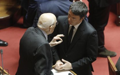 Referendum, Napolitano "bacchetta" il governo: commessi molti errori