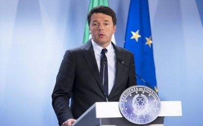Renzi: "La manovra non cambia, a Ue non abbiamo chiesto flessibilità"