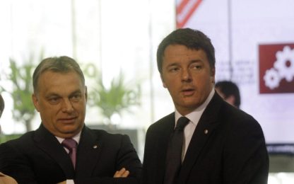  Scontro sui migranti, guerra di veti tra Orban e Renzi