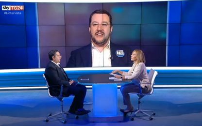 Salvini a Sky TG24: "Renzi premier ancora per poche settimane"