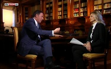 Renzi a Sky TG24: "I danni del No si vedrebbero già da lunedì mattina"