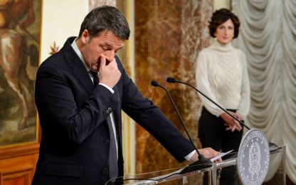 Referendum, Renzi: “Ho perso, mi dimetto"