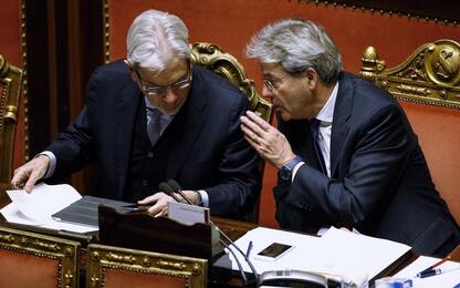 Il governo Gentiloni ottiene la fiducia al Senato con 169 sì