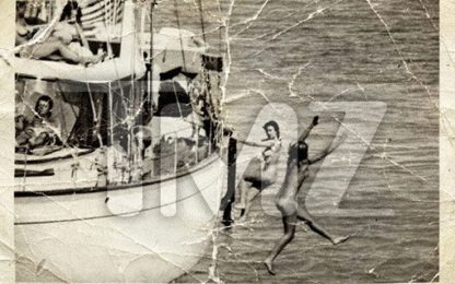 Kennedy con donne nude a bordo di uno yacht