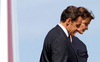 Aria di crisi tra Carla Bruni e Sarkozy
