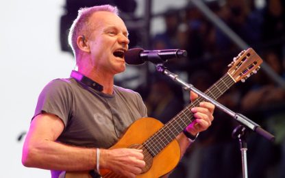 Sting e John Legend in concerto per l'Earth Day