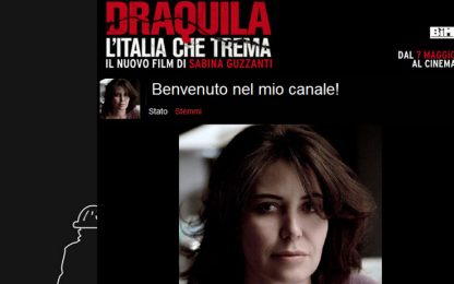 Sabina Guzzanti porta “Draquila” al cinema