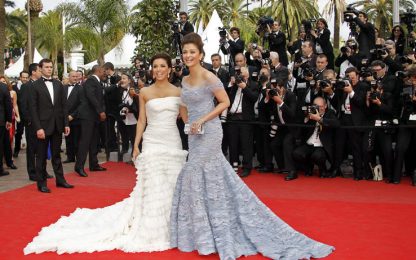 Stelle e starlet sul tappeto rosso di Cannes