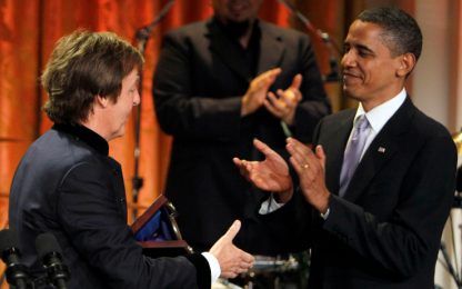 Paul McCartney canta per Obama