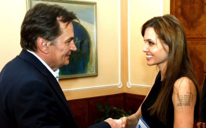 Angelina Jolie in Bosnia per un film sui rifugiati