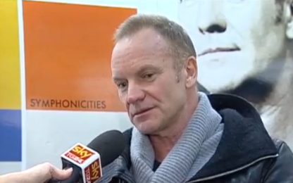 Sting: "Gli italiani capiscono il senso della mia musica"