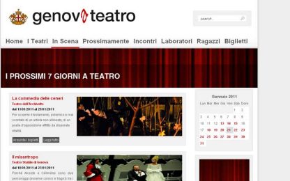 A Genova “i teatri fanno Rete”: sul web il cartellone unico