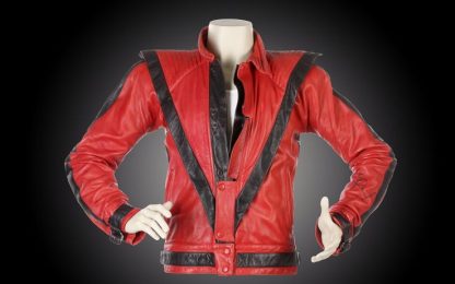 Jacko, 1,8 milioni di dollari per la giacca di Thriller