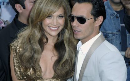Dopo sette anni Jennifer Lopez e Marc Anthony divorziano