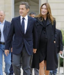 Francia: è nata la figlia di Carlà e Sarkozy