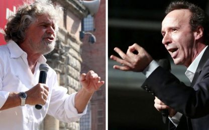 Grillo contro Benigni, è scontro sul cachet