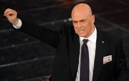 Crozza imita Berlusconi, polemiche a Sanremo