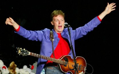Sir Paul McCartney all'Arena di Verona il 25 giugno