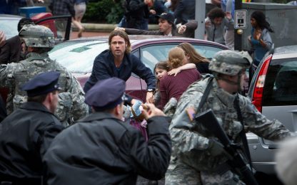 World War Z, Brad Pitt combatte gli zombie