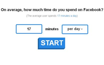 Quanto tempo hai perso su Facebook? Scoprilo con un click