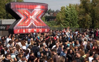 X Factor: a Roma la prima tappa delle audizioni. Video