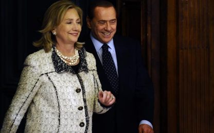 Usa 2016, Wikileaks: Silvio Berlusconi pianse con Hillary Clinton 