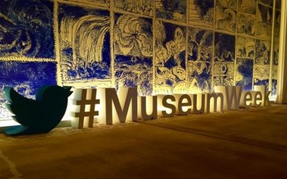 Arte, cultura e Twitter, torna la #MuseumWeek