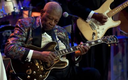 Musica, è morto B.B. King: addio al “re del Blues”
