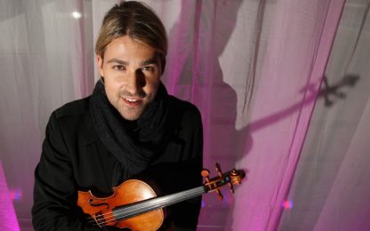David Garrett, la star del violino in piazza con Chailly