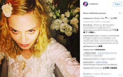 Madonna stregata dalla pizzica: il video su Instagram