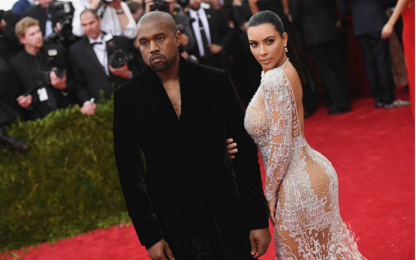 Kim Kardashian e Kanye West, feste in famiglia