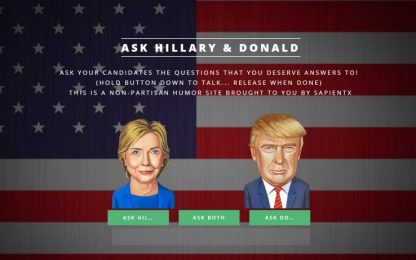 Usa 2016, (ro)bot e avatar nella corsa alla Casa Bianca 