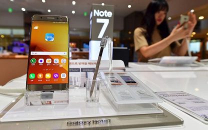 Samsung, i problemi del Note 7 frenano lo sviluppo del Galaxy S8
