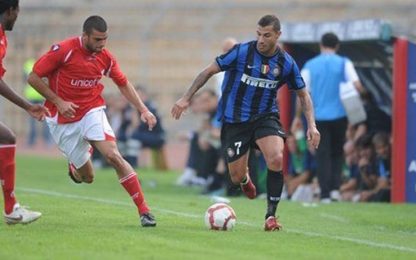 Brutta figura Inter: amichevole amara a Piacenza