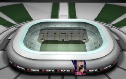 Via allo Stadio Franco Sensi, Totti: "Spero di giocarci"