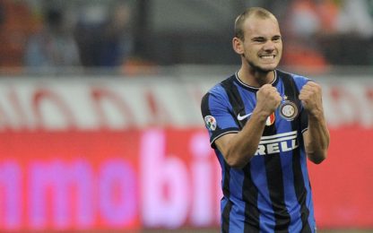 Sneijder regala 3 punti all'Inter: guarda gli highlights