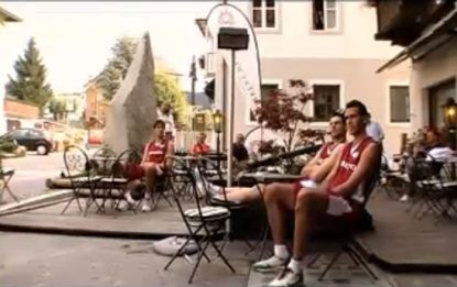 La Virtus Roma "scalda le gomme" col basket di strada