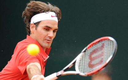 La pioggia non ferma Federer: Starace e Italia ko 3-2