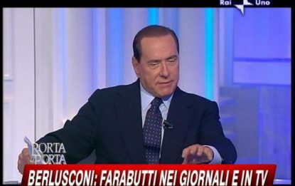 Berlusconi accusa i media. Franceschini: è un uomo impaurito
